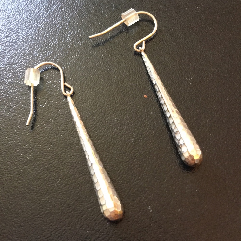 Tear drop earrings